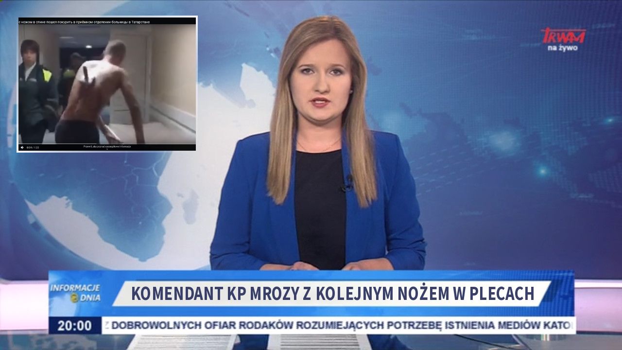 Komendant KP Mrozy z kolejnym nożem w plecach