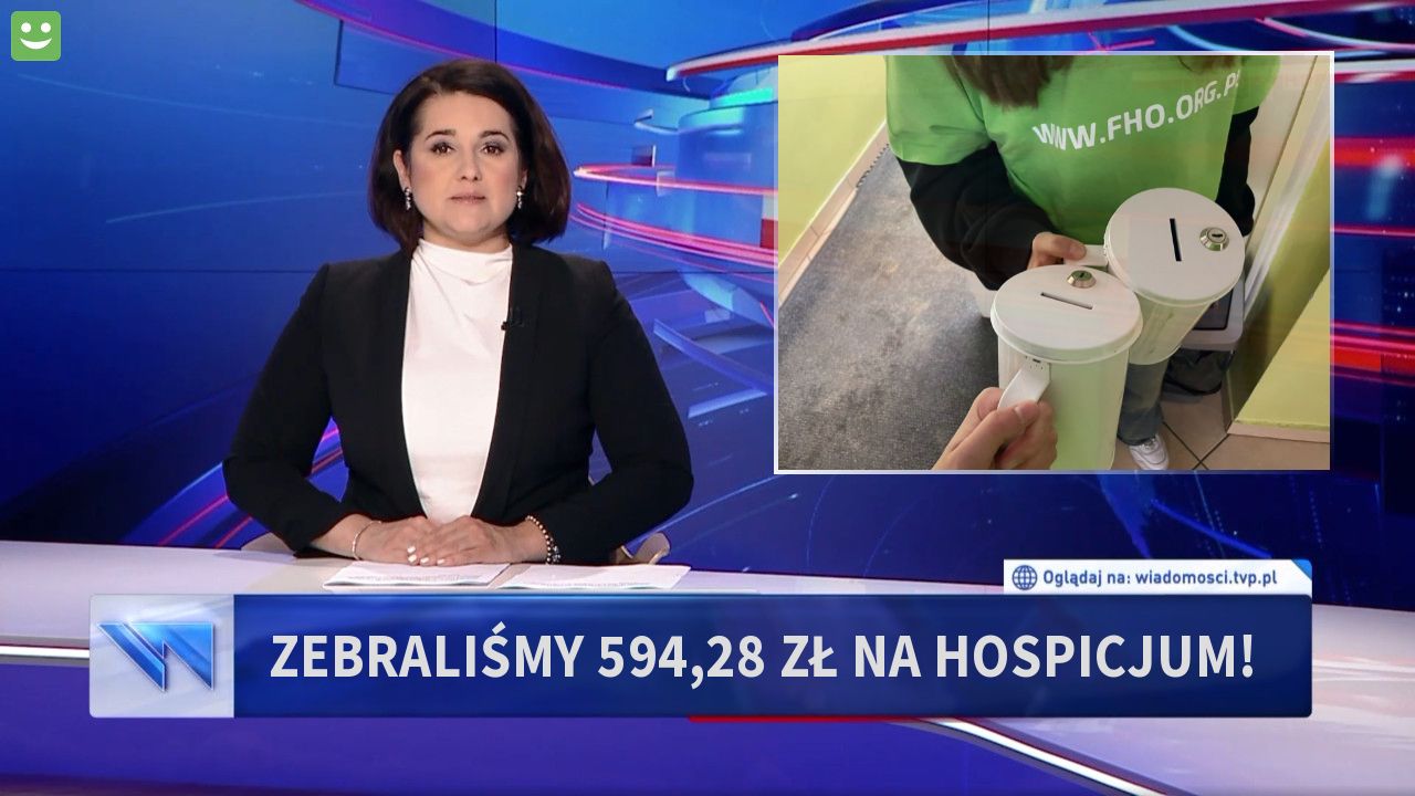 ZEBRALIŚMY 594,28 zł na Hospicjum!