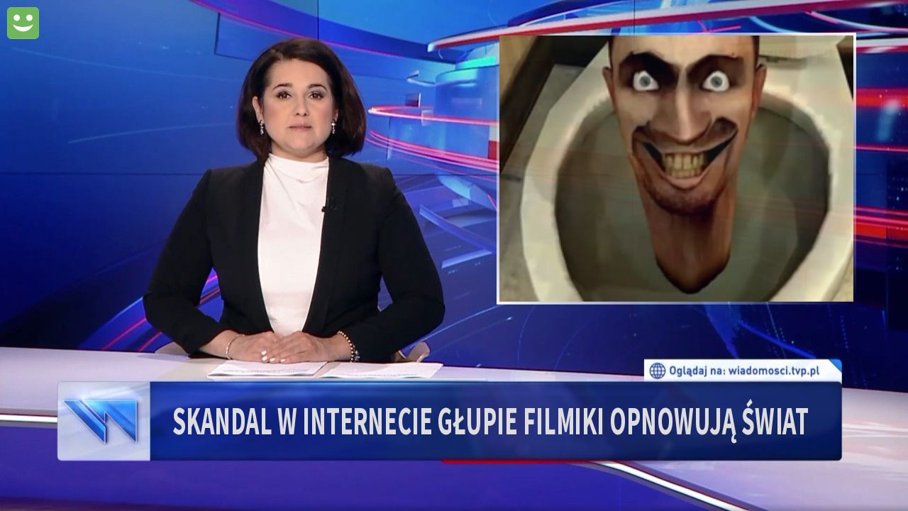 SKANDAL W INTERNECIE GŁUPIE FILMIKI OPNOWUJĄ ŚWIAT