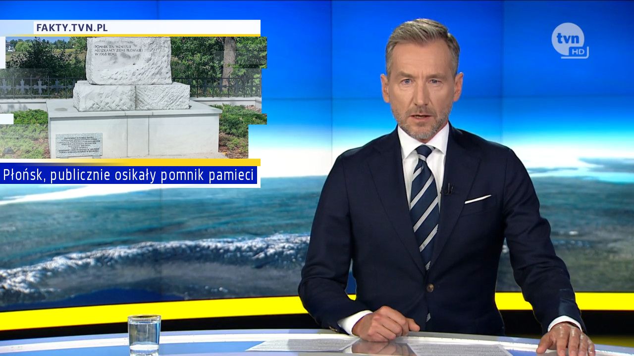 Płońsk, publicznie osikały pomnik pamieci