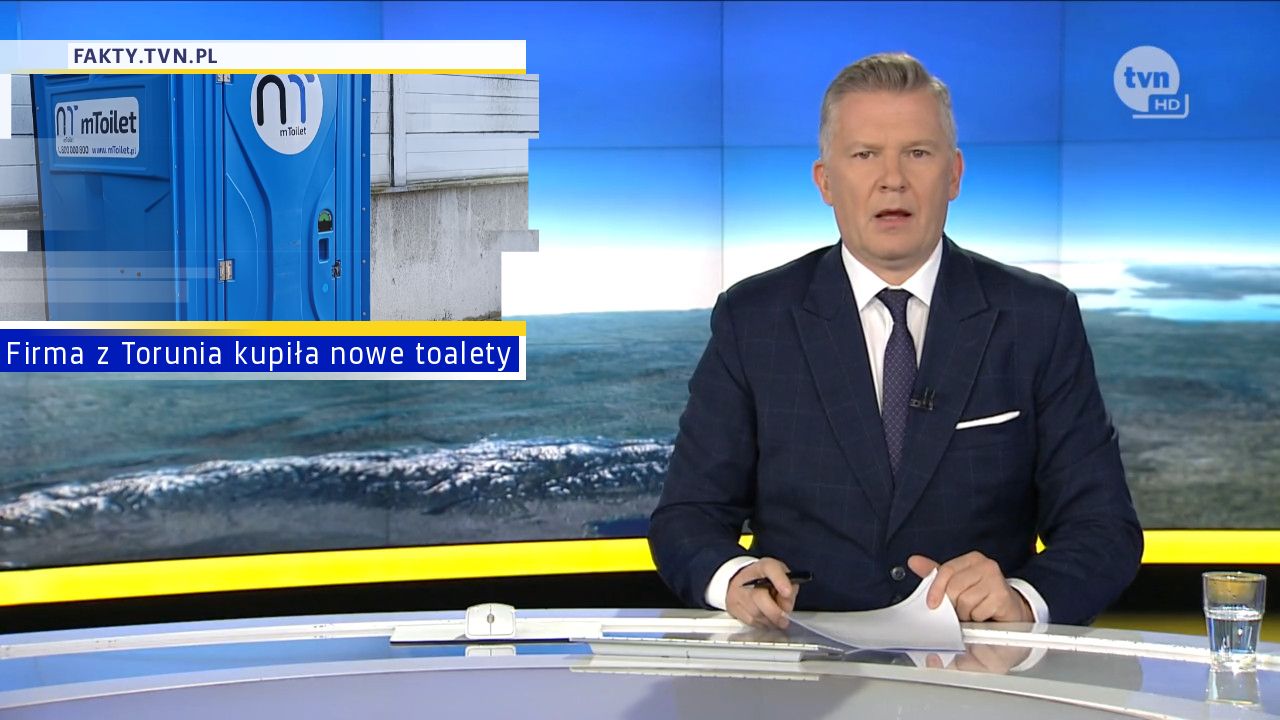 Firma z Torunia kupiła nowe toalety