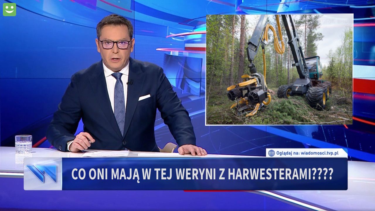 co oni mają w tej weryni z harwesterami????