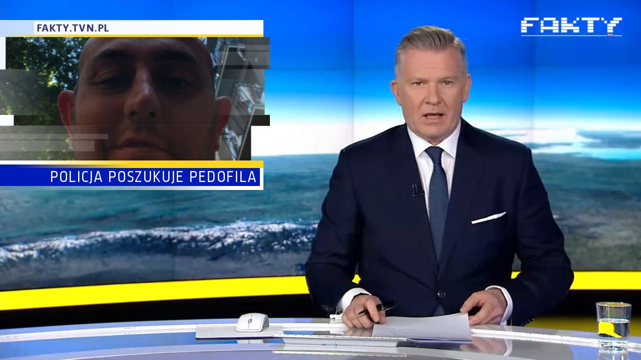 POLICJA POSZUKUJE PEDOFILA