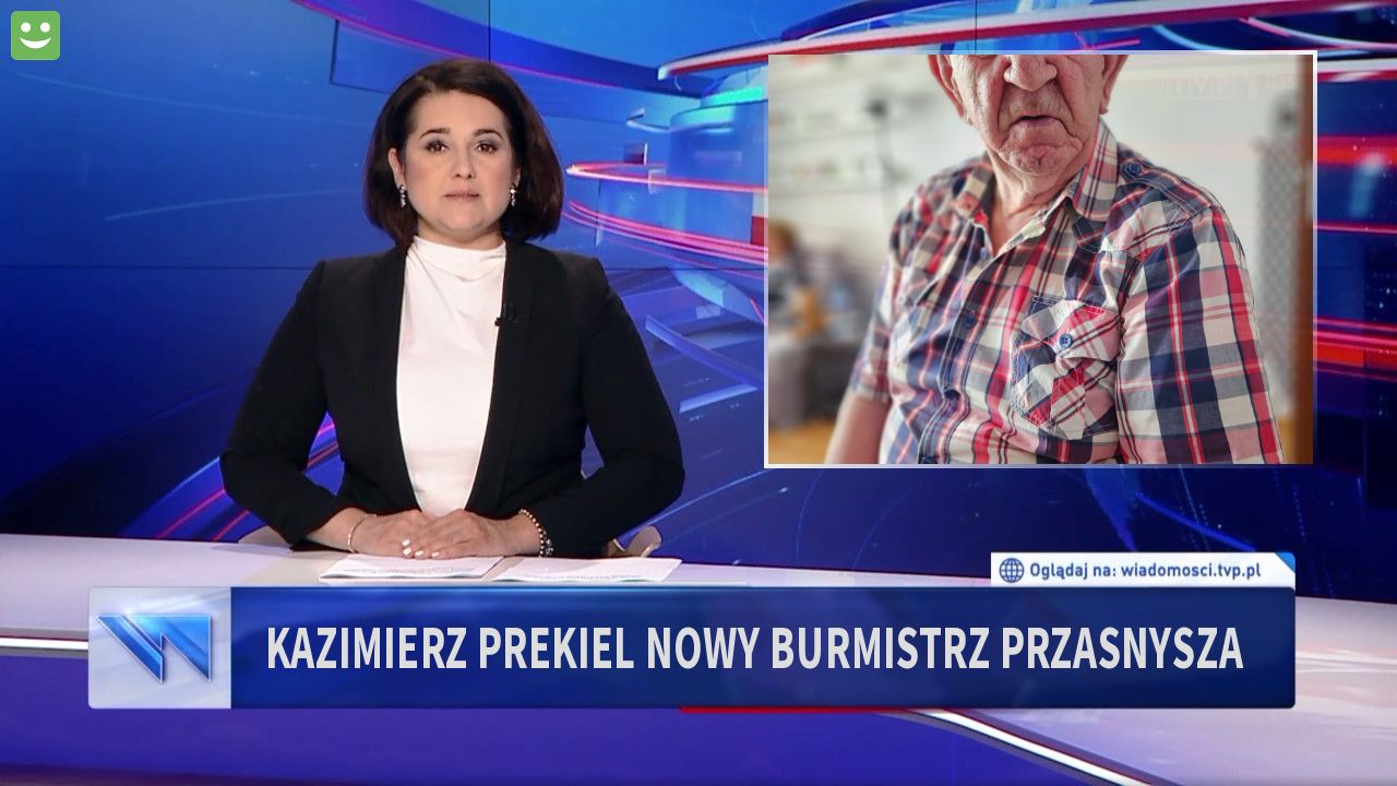 Kazimierz Prekiel nowy burmistrz Przasnysza 