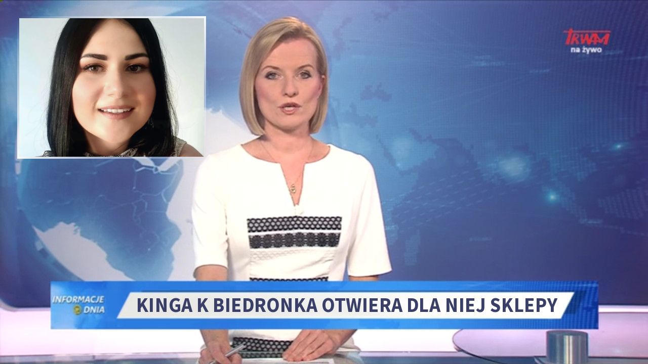 Kinga K biedronka otwiera dla niej sklepy