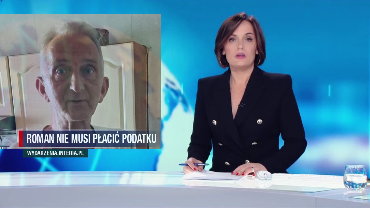 Roman nie musi płacić podatku