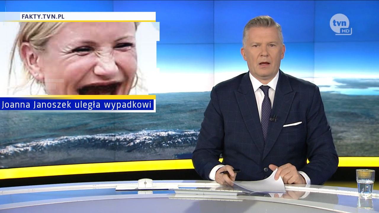 Joanna Janoszek uległa wypadkowi