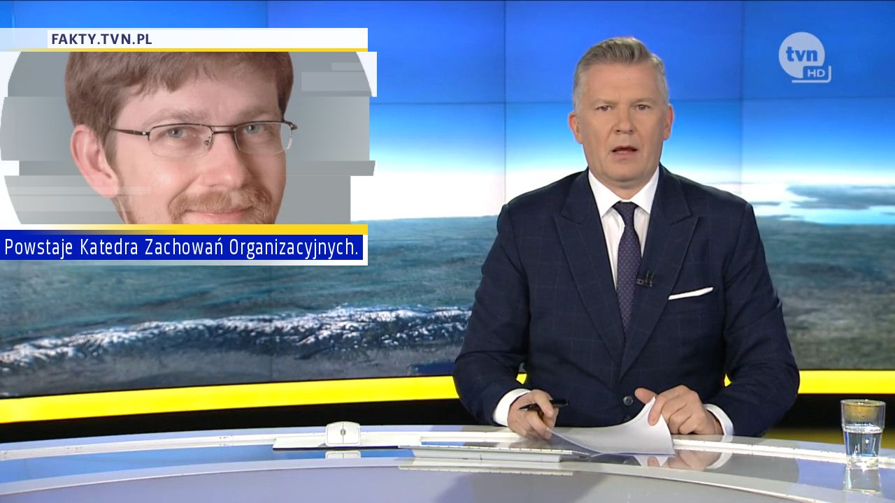 Powstaje Katedra Zachowań Organizacyjnych. 