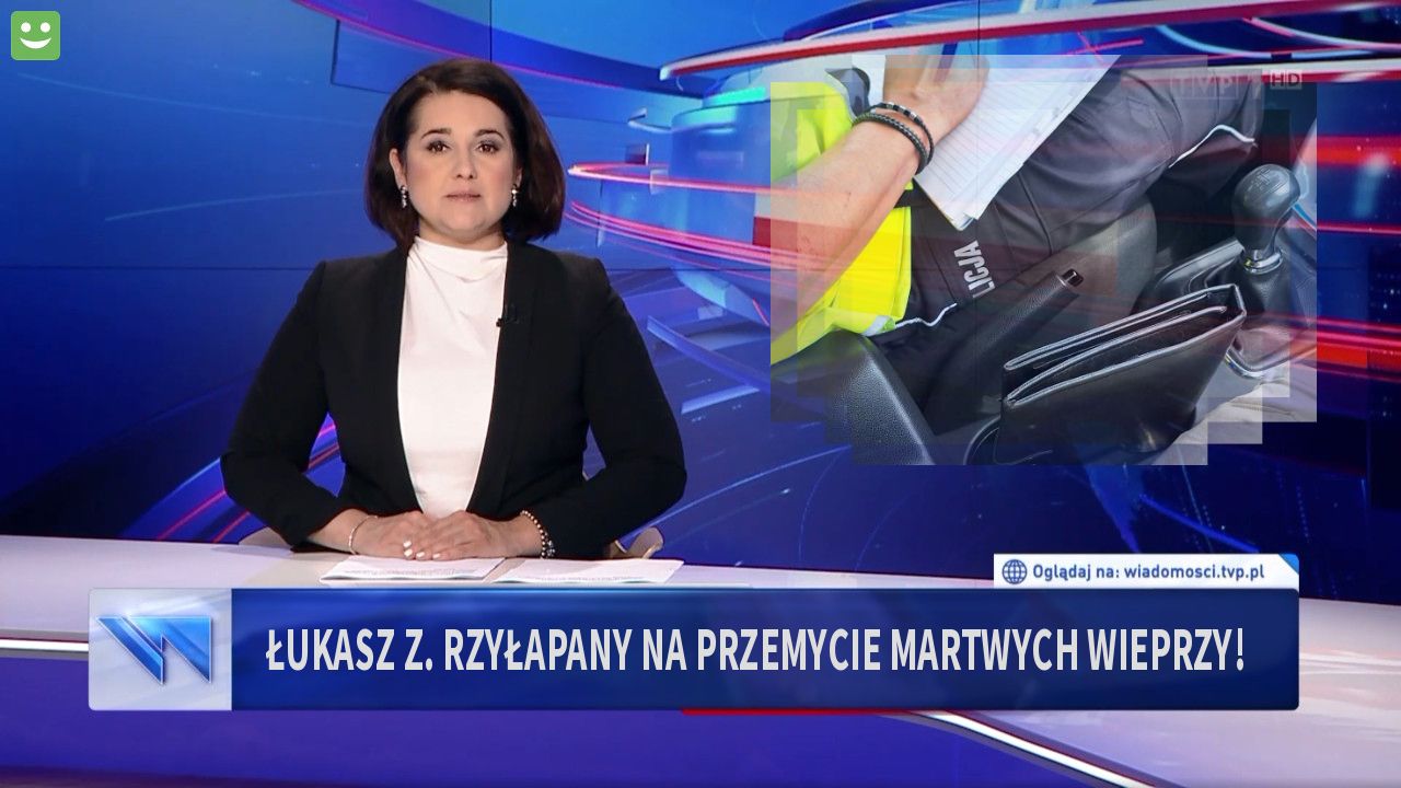 Łukasz Z. rzyłapany na przemycie martwych wieprzy!