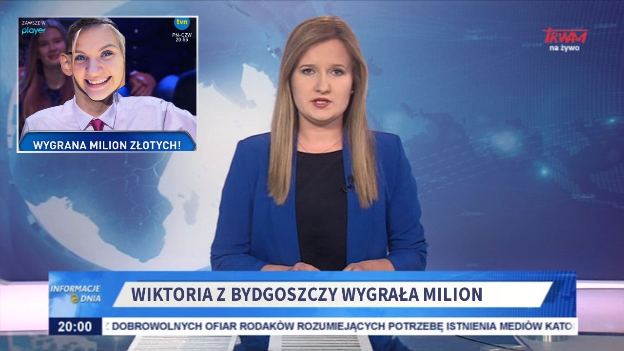 Wiktoria z Bydgoszczy wygrała milion 