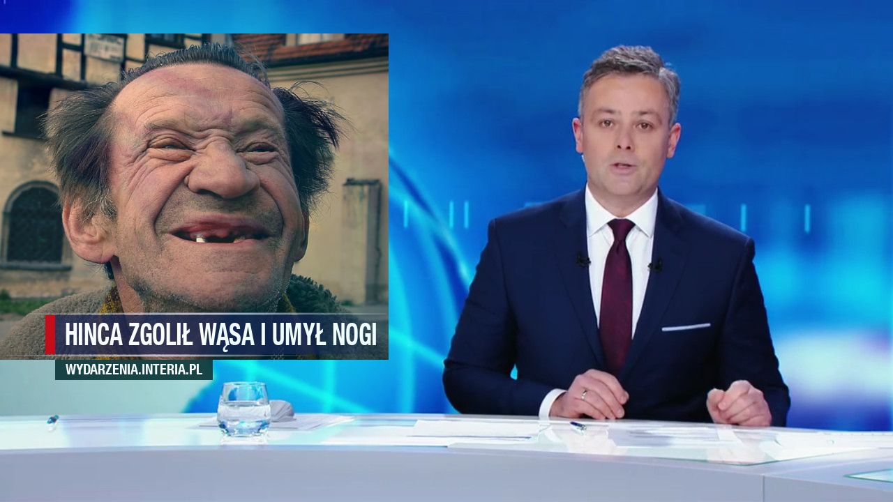 Hinca zgolił wąsa i umył nogi