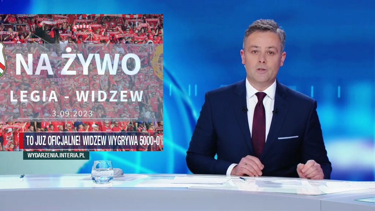 TO JUZ OFICJALNE! WIDZEW  WYGRYWA 5000-0