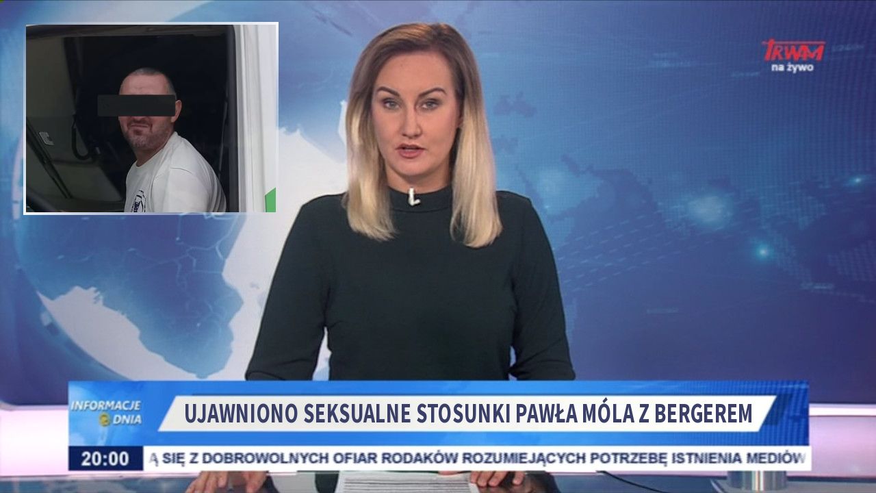 Ujawniono seksualne stosunki Pawła móla z bergerem 