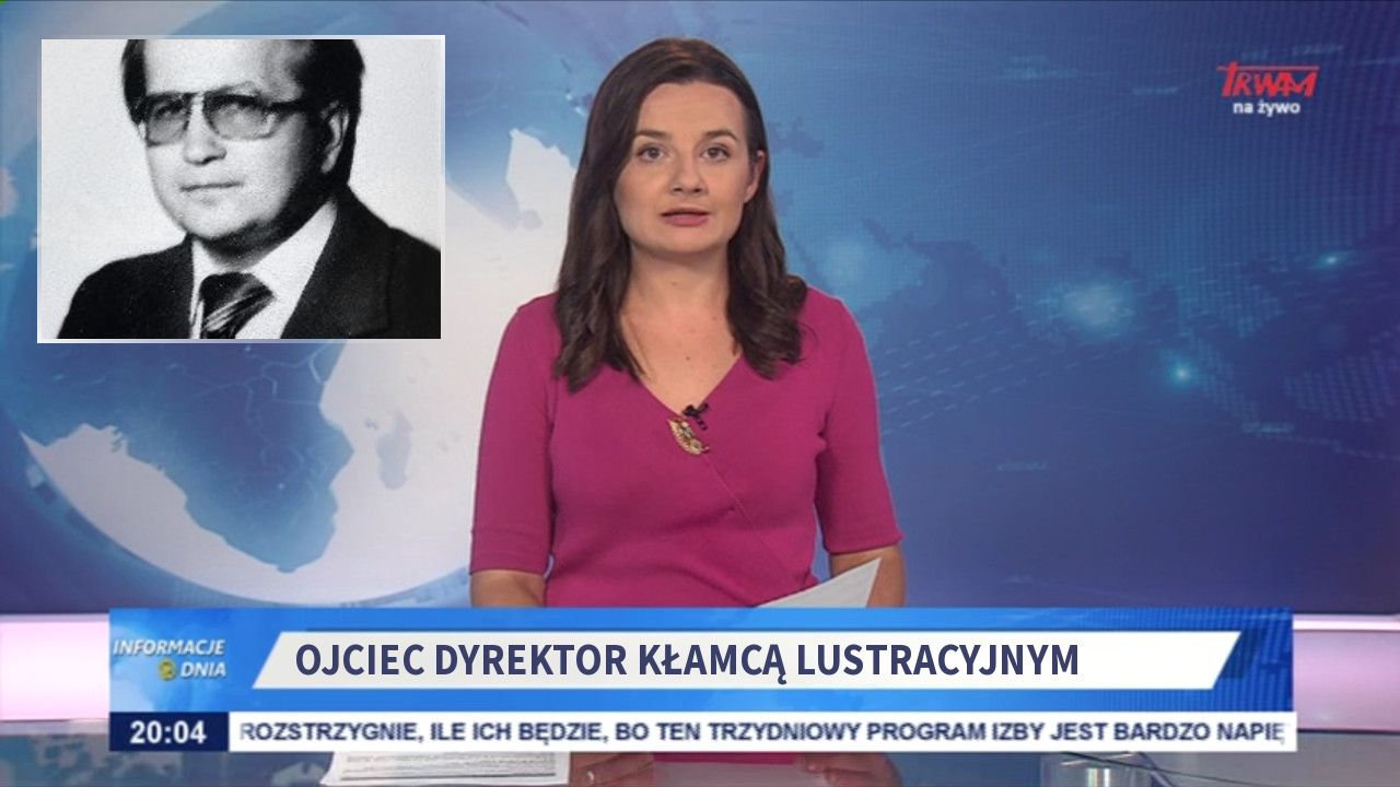 Ojciec Dyrektor kłamcą lustracyjnym 