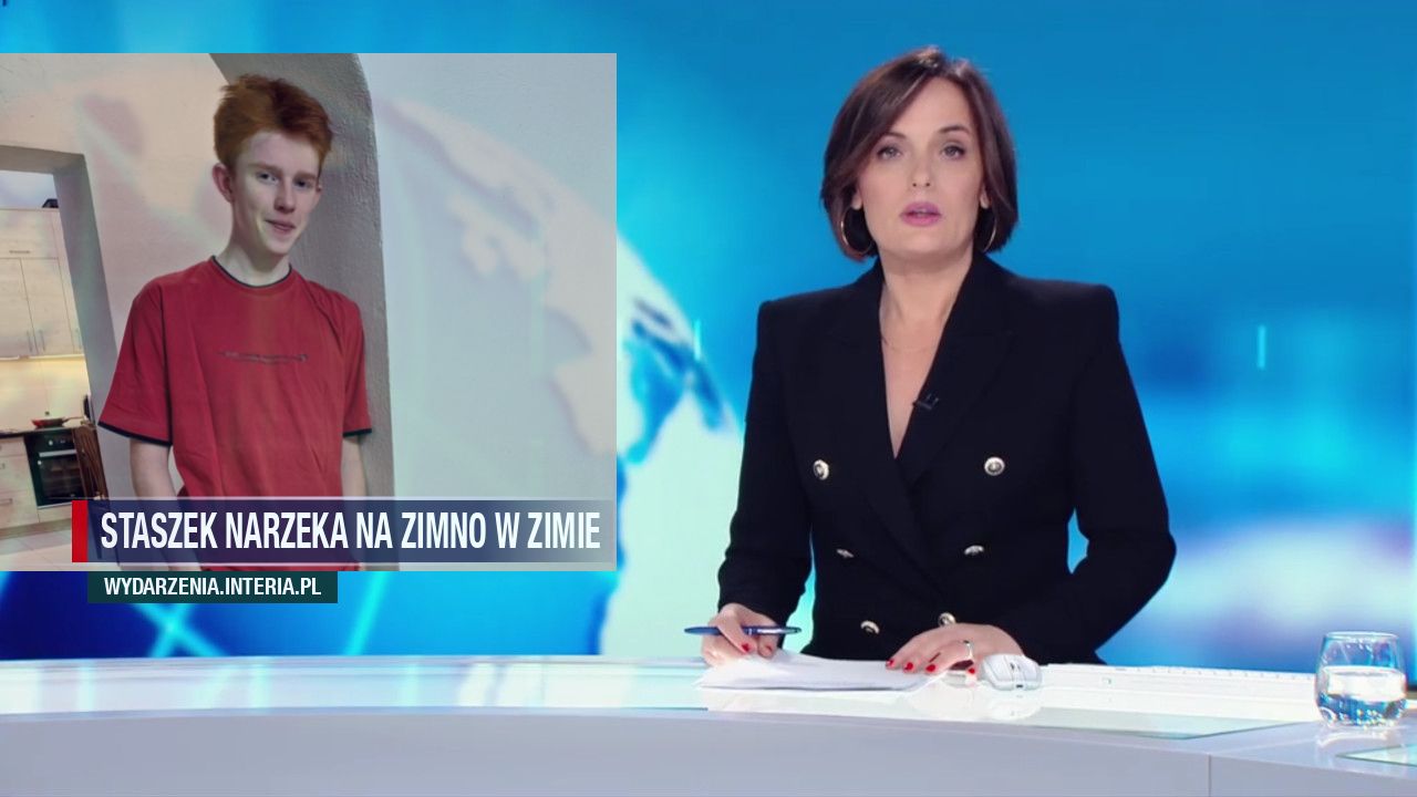 Staszek narzeka na zimno w zimie