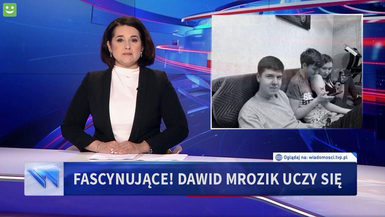 Fascynujące! Dawid Mrozik uczy się 