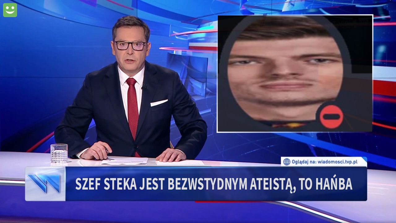 Szef Steka jest bezwstydnym ateistą, to hańba 