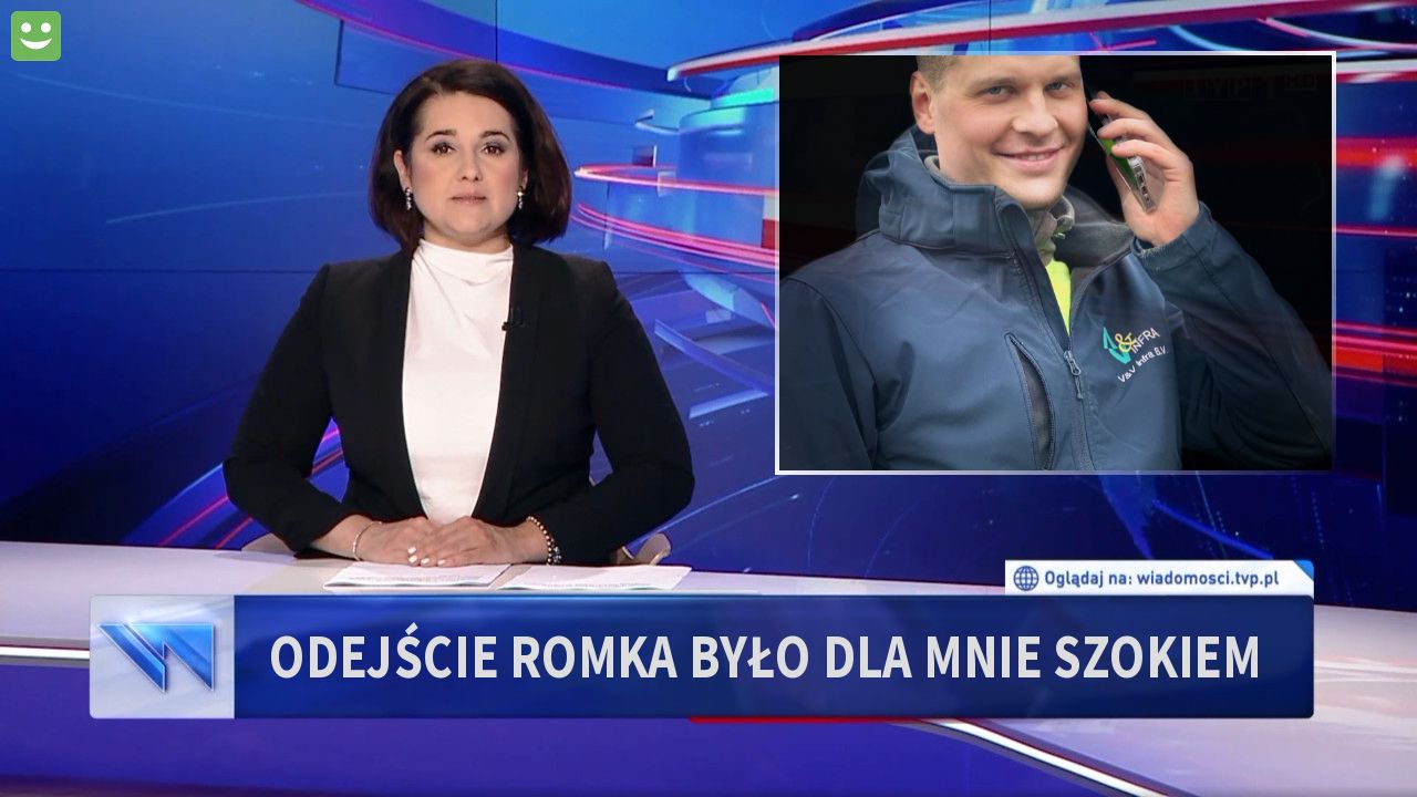 Odejście Romka było dla mnie szokiem