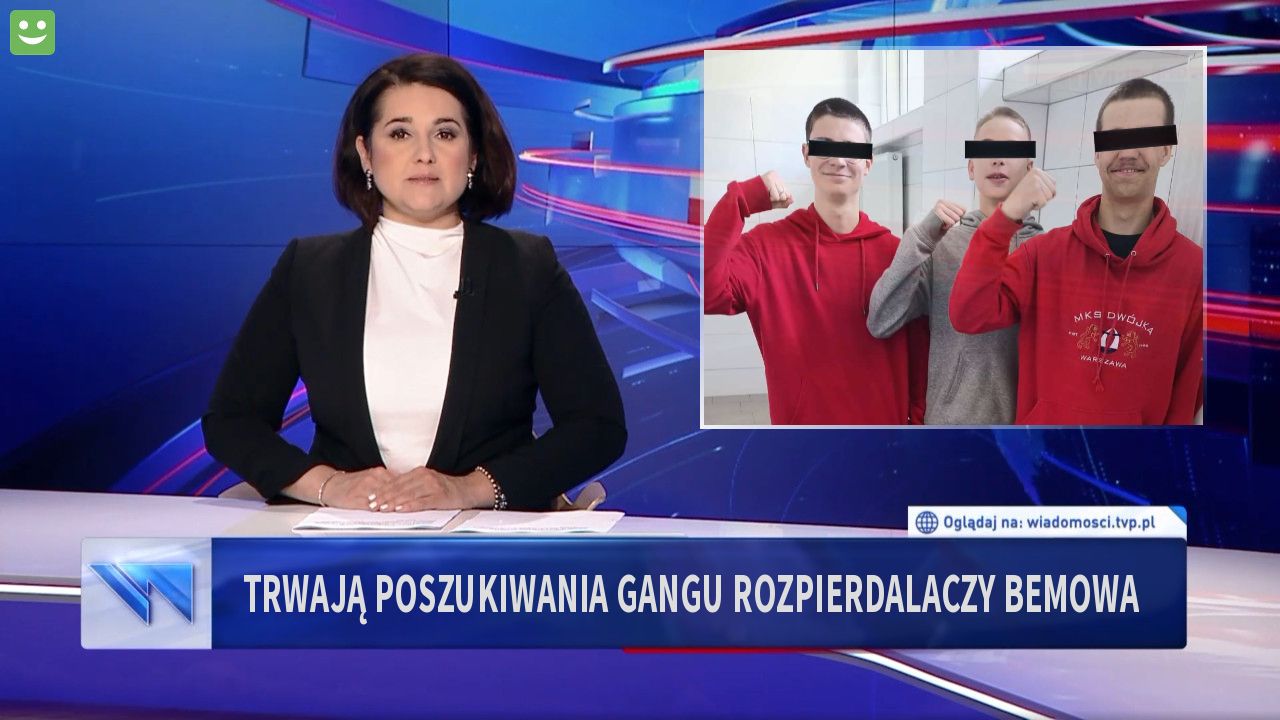 Trwają poszukiwania gangu rozpierdalaczy Bemowa