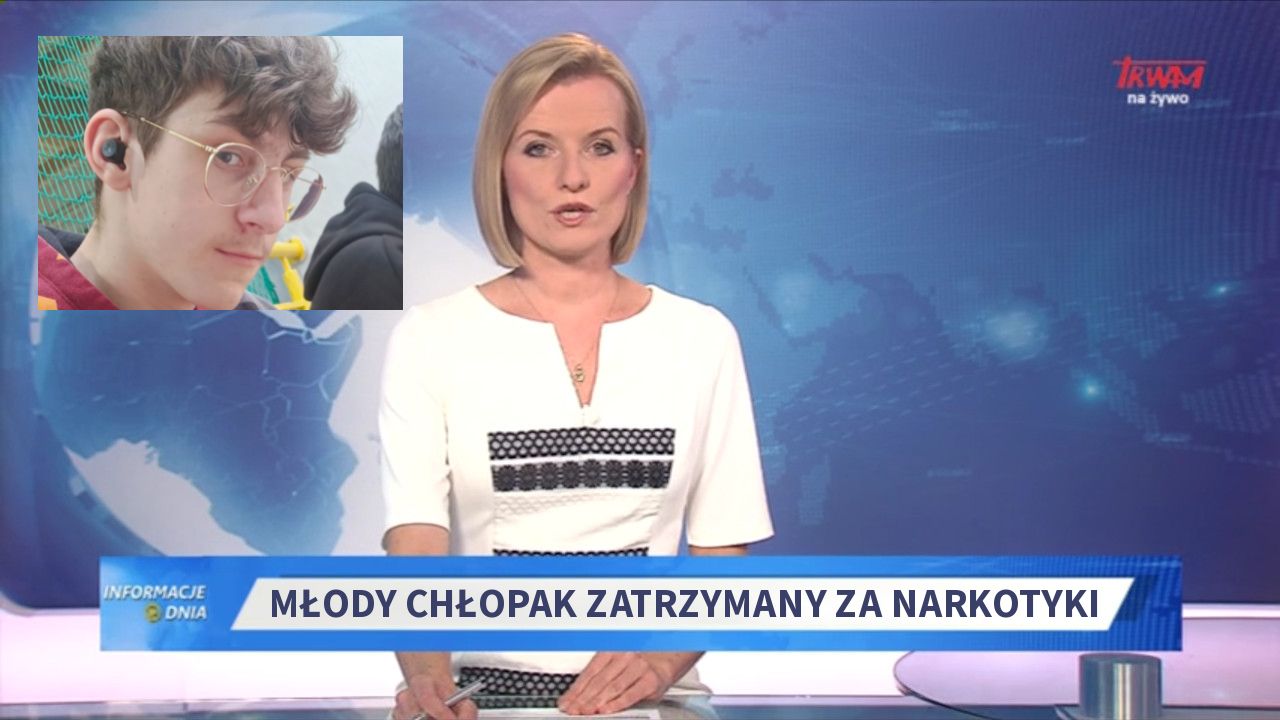 Młody chłopak zatrzymany za Narkotyki