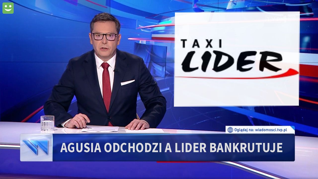 Agusia odchodzi a Lider bankrutuje