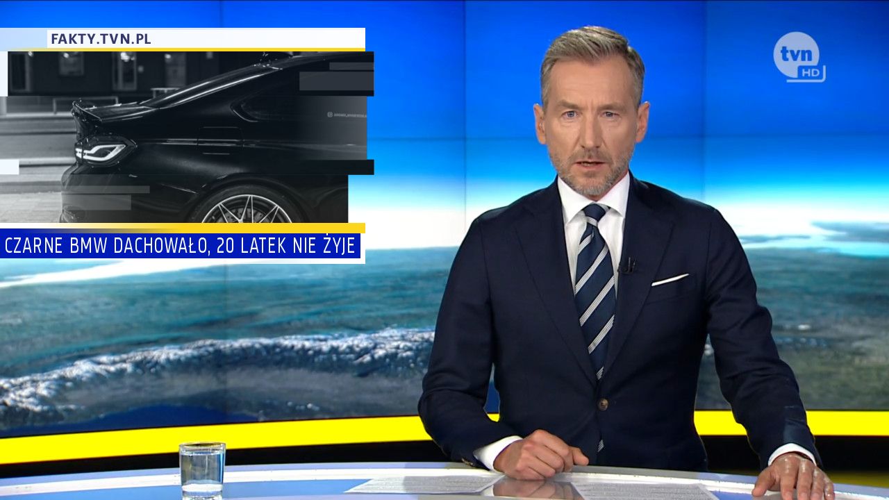 CZARNE BMW DACHOWAŁO, 20 LATEK NIE ŻYJE