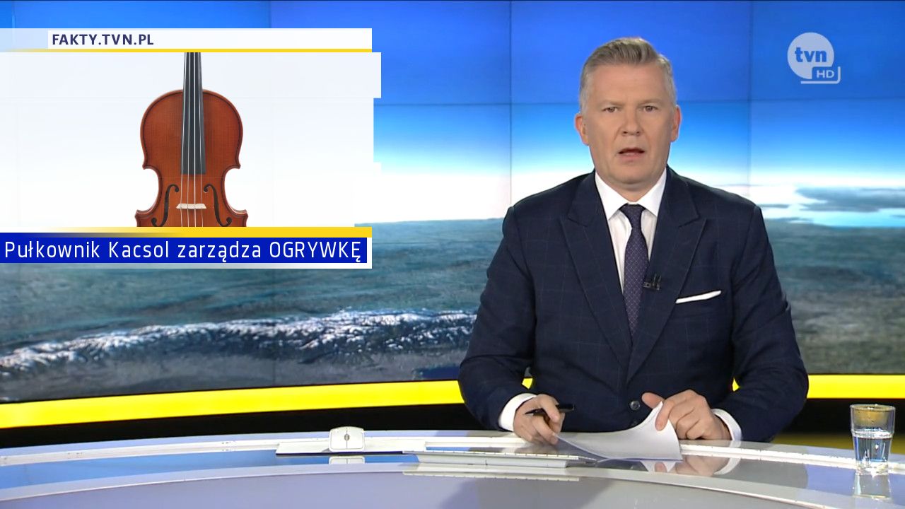 Pułkownik Kacsol zarządza OGRYWKĘ