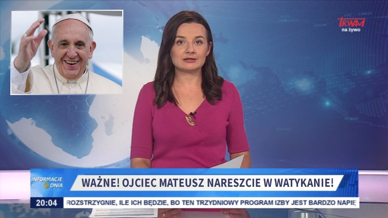 ważne! Ojciec mateusz nareszcie w watykanie!