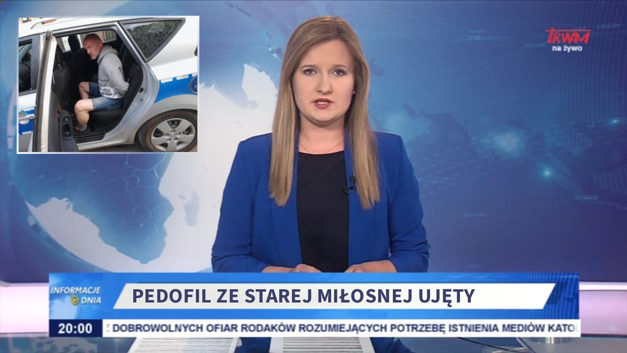 pedofil ze starej miłosnej ujęty