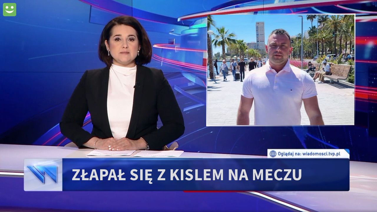 Złapał się z Kislem na meczu