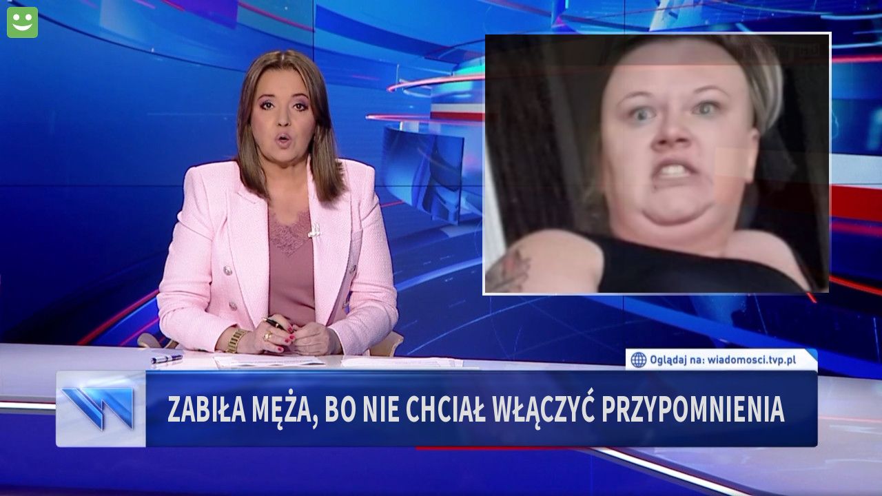 Zabiła męża, bo nie chciał włączyć przypomnienia