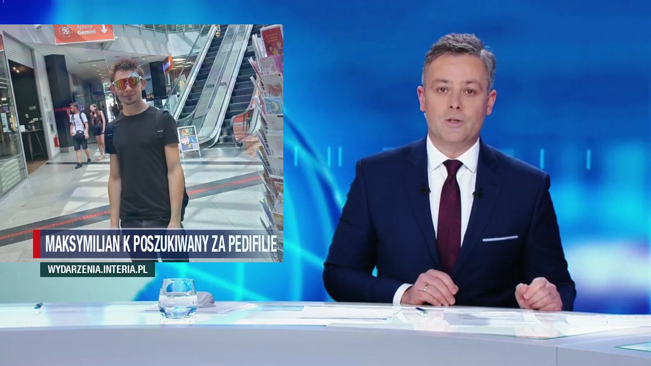 Maksymilian K poszukiwany za pedifilie 