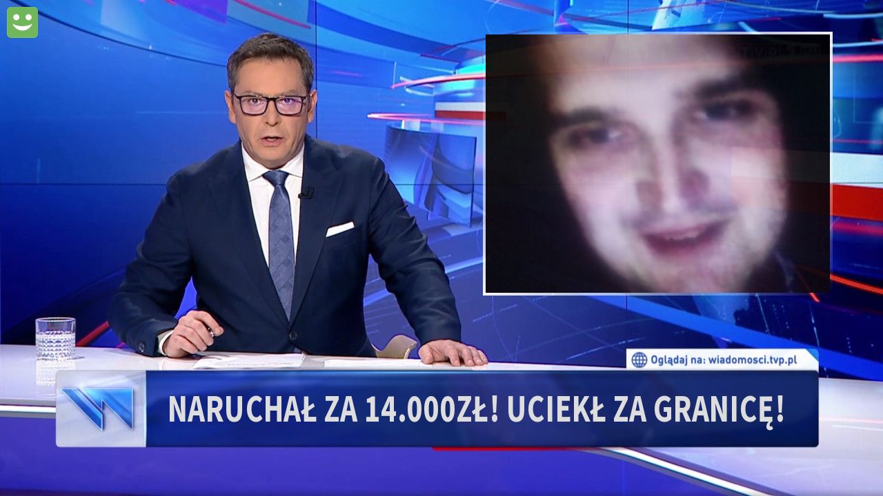 Naruchał za 14.000zł! Uciekł za granicę!