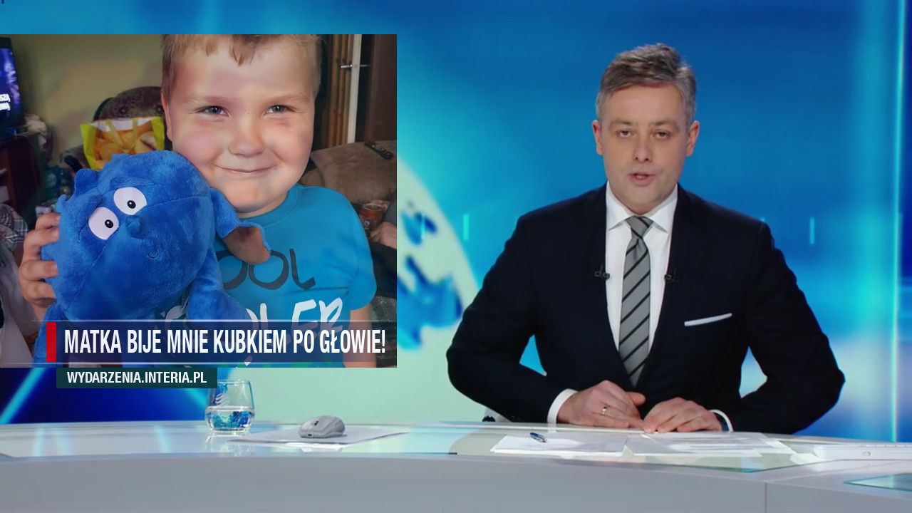 Matka bije mnie kubkiem po głowie!