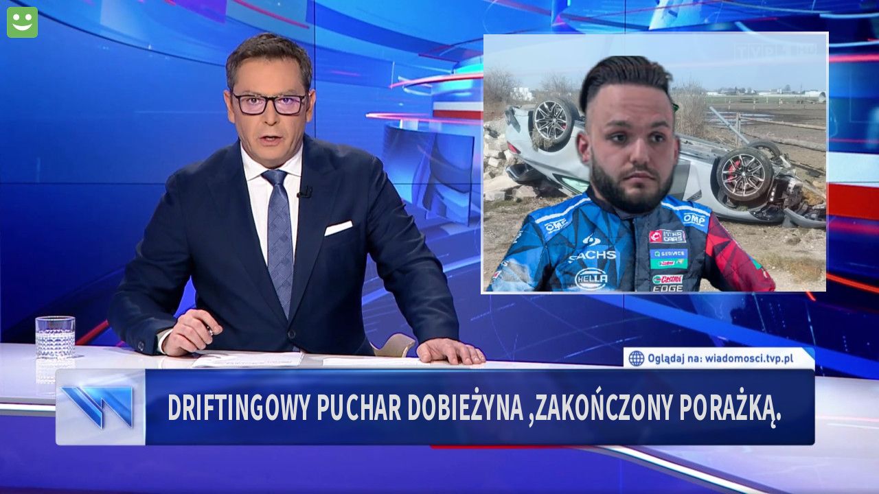 Driftingowy puchar dobieżyna ,zakończony porażką. 