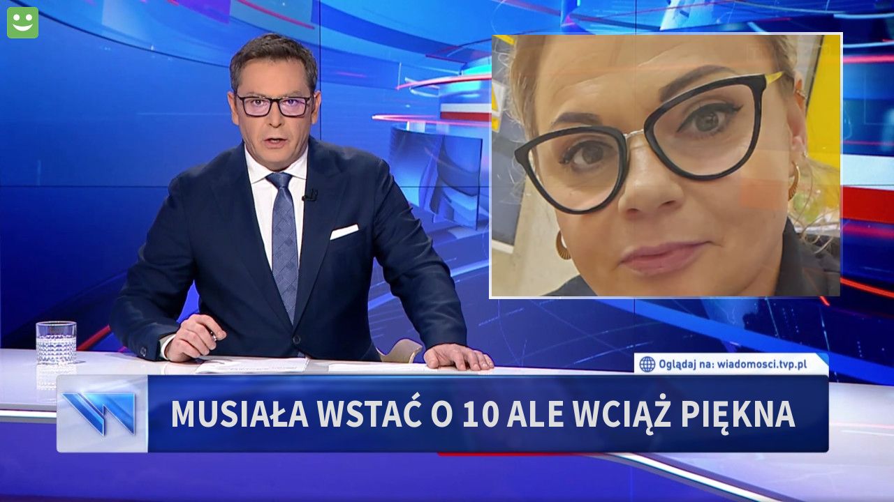 Musiała wstać o 10 ale wciąż piękna 