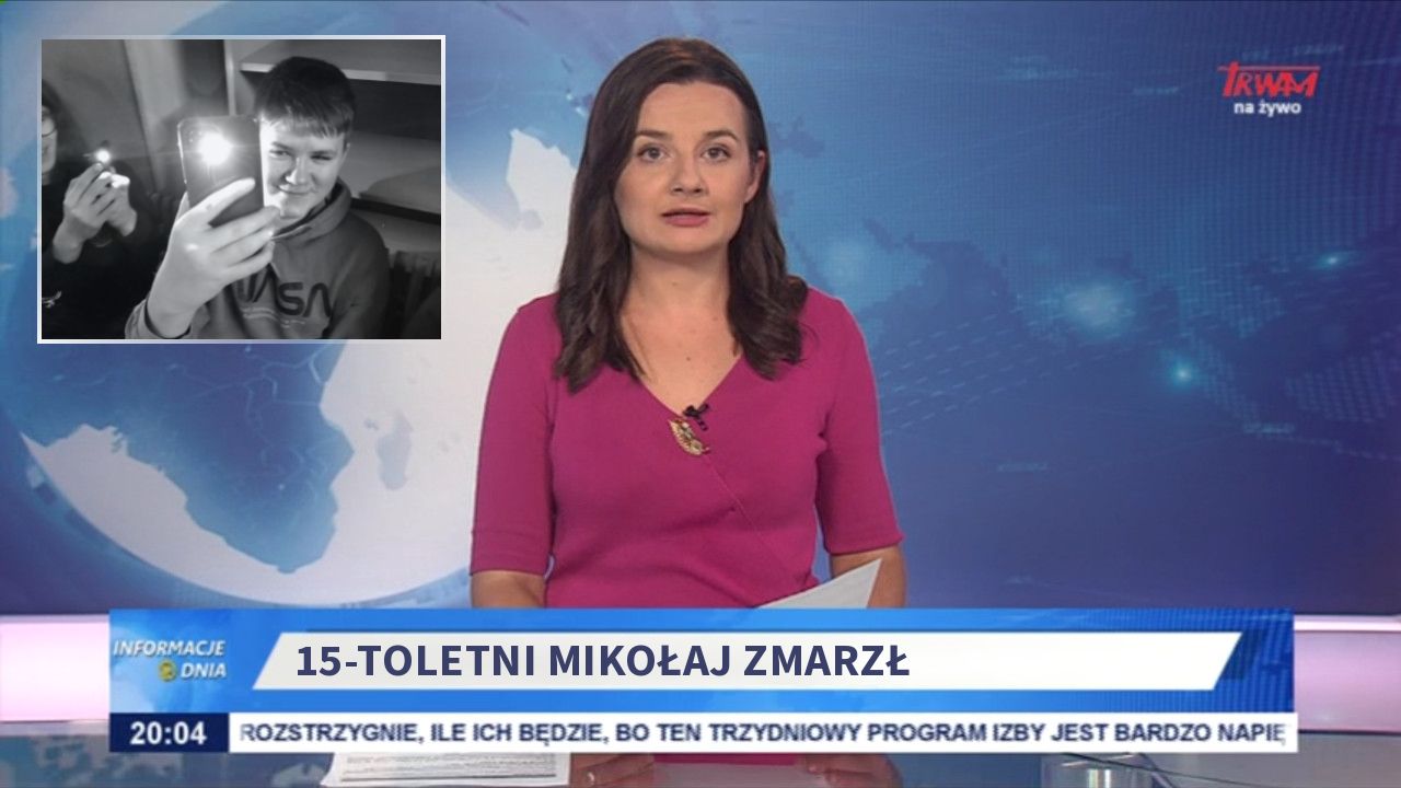 15-toletni Mikołaj zmarzł