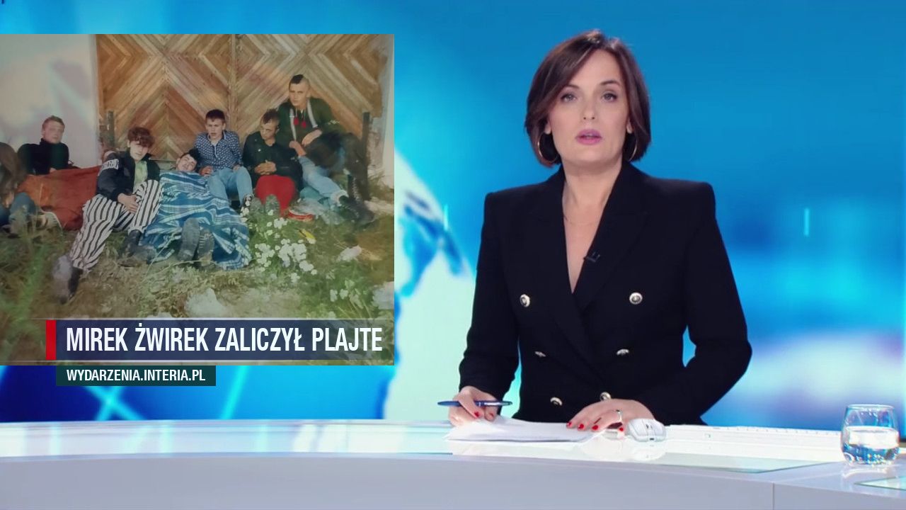 Mirek Żwirek zaliczył plajte