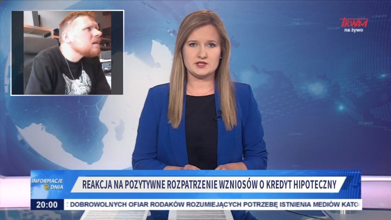 Reakcja na pozytywne rozpatrzenie wzniosów o kredyt hipoteczny