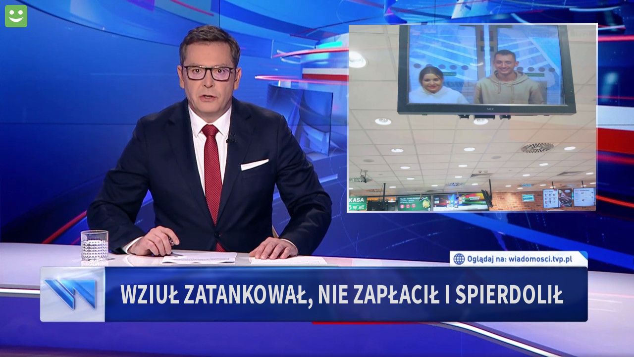 Wziuł zatankował, nie zapłacił i spierdolił