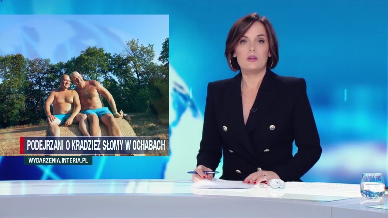 Podejrzani o kradzież słomy w Ochabach