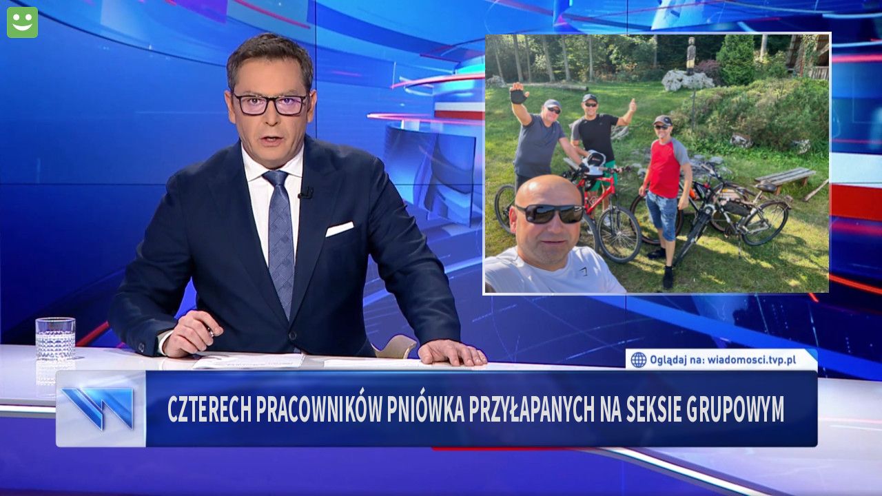 Czterech pracowników Pniówka przyłapanych na seksie grupowym 