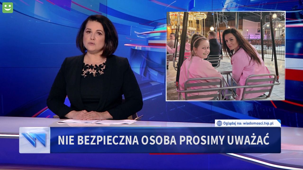 Nie bezpieczna osoba prosimy uważać 