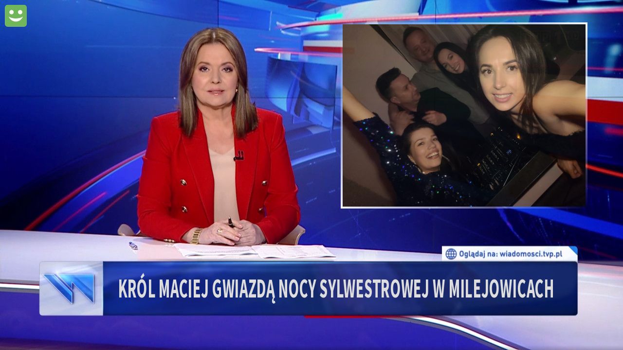 Król Maciej gwiazdą nocy sylwestrowej w milejowicach