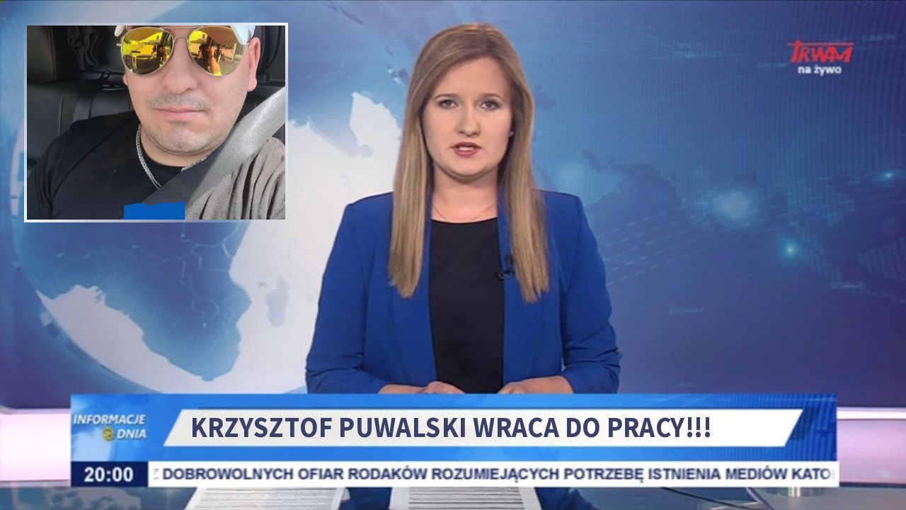 Krzysztof Puwalski wraca do pracy!!!