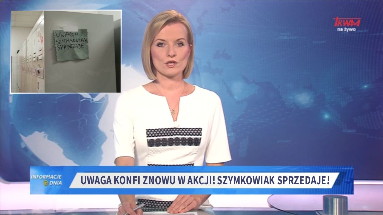 Uwaga konfi znowu w akcji! Szymkowiak sprzedaje!