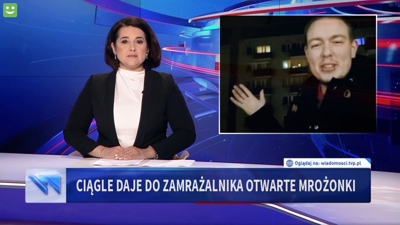 Ciągle daje do zamrażalnika otwarte mrożonki