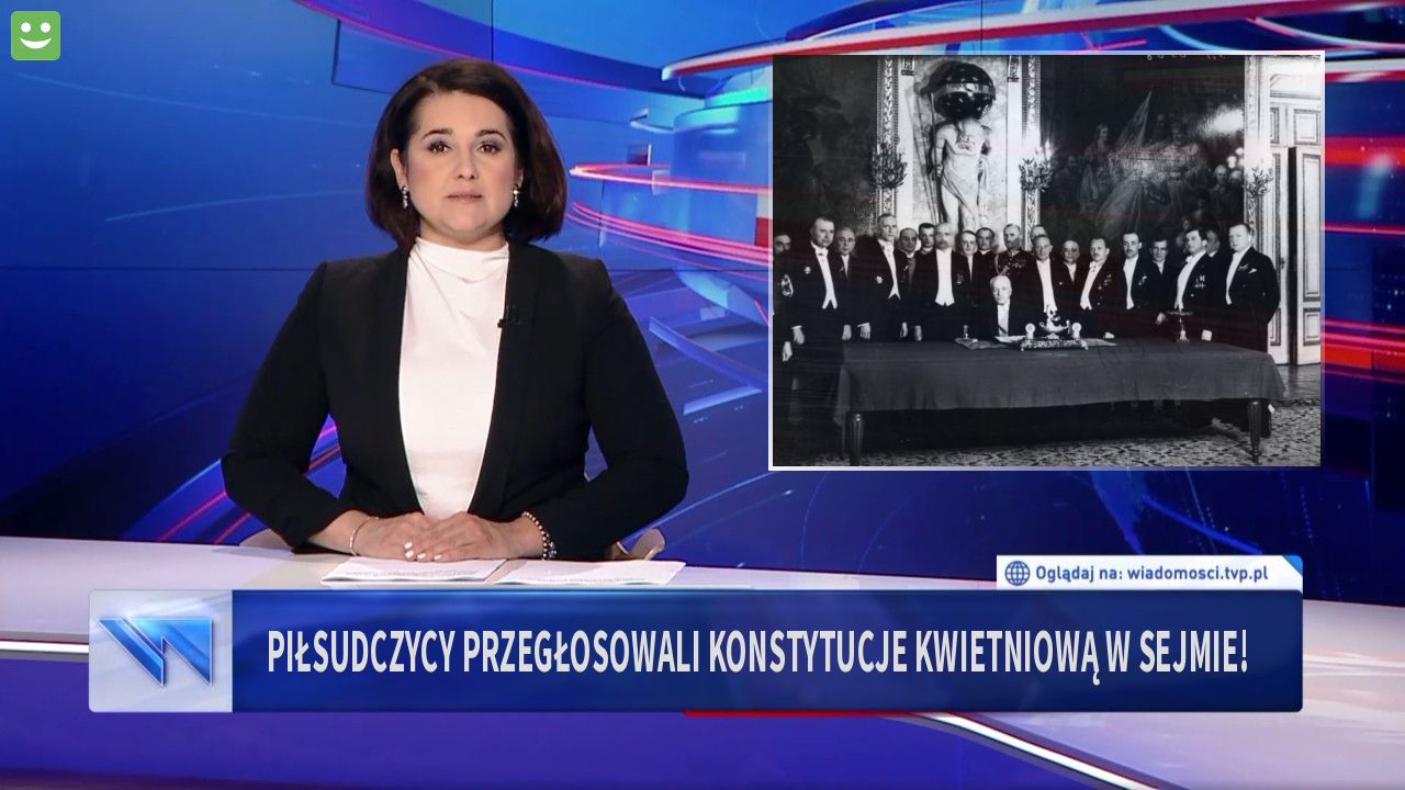 piłsudczycy przegłosowali konstytucje kwietniową w sejmie!