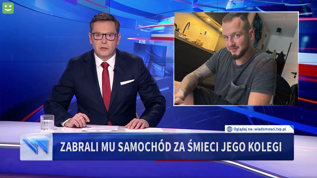 Zabrali mu samochód za śmieci jego kolegi