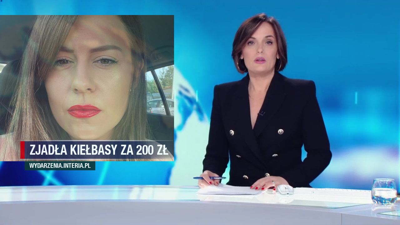 ZJADŁA KIEŁBASY ZA 200 ZŁ